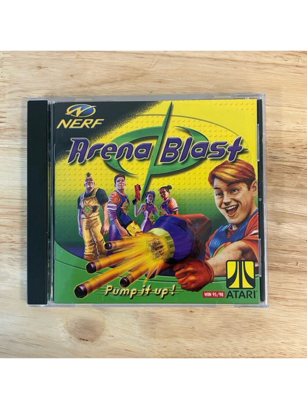 Nerf Arena Blast (PC Game, 1999, GT Interactive) -  Excellent Condition! CIB